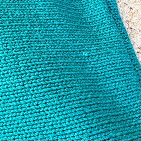 Ruby Rd sweater chunky knit open drape cardigan green - Picture 15 of 16